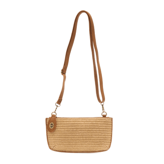 Joy Susan Accessories - Handbags Crossbody or Wristlet Clutch - Straw More Colors