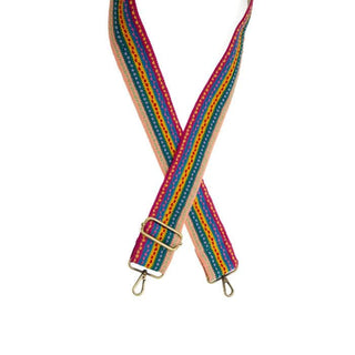 Joy Susan Accessories - Handbags Multi Summer Bright Colors Guitar Strap
