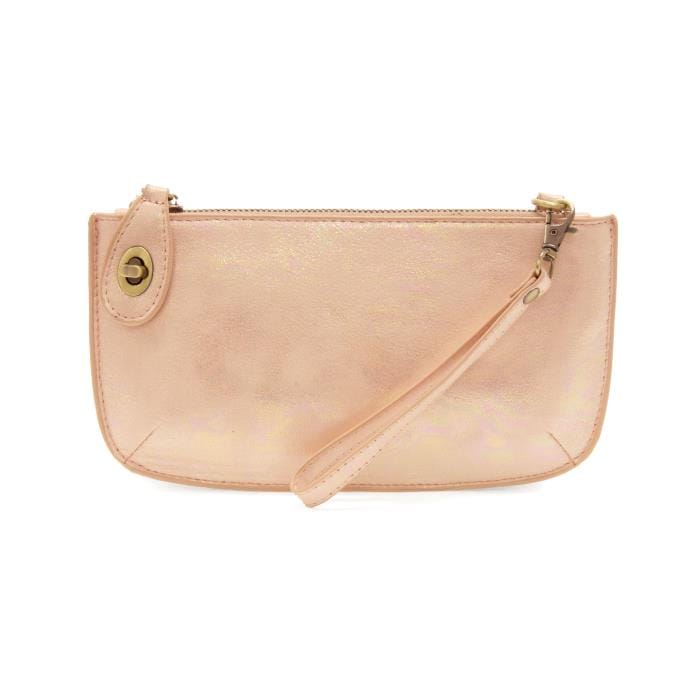 Joy Susan Accessories - Handbags Pink Crossbody or Wristlet Clutch Holographic