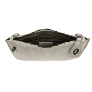 Joy Susan Accessories - Handbags Silver Lux Crossbody or Wristlet Clutch