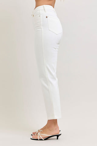 Judy Blue Bottoms - Pants High-Rise Tummy Control Ankle Straight
