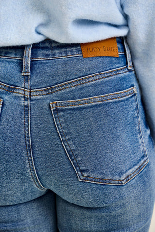 Judy Blue Bottoms - Pants Peggy Ankle Straight Leg Jeans