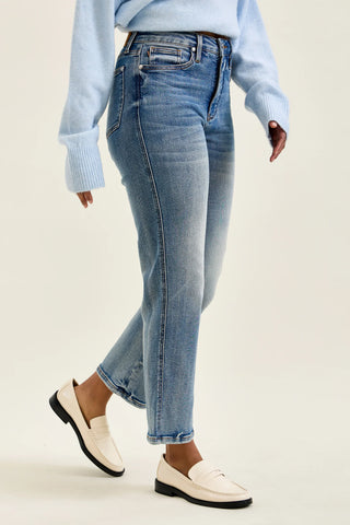 Judy Blue Bottoms - Pants Peggy Ankle Straight Leg Jeans