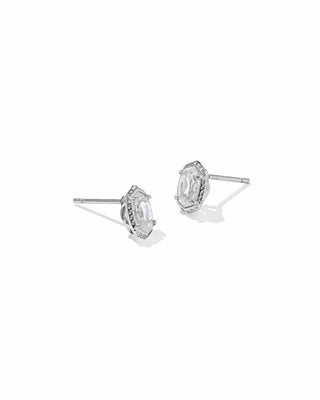 Kendra Scott accessories-earrings Mini Ellie Luxe Silver Stud Earrings