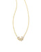 Blair Butterfly Necklace White Crystal