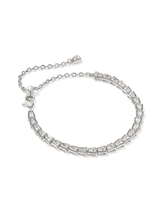 Kendra Scott Jewelry - Bracelets Bella Silver Tennis Bracelet White CZ