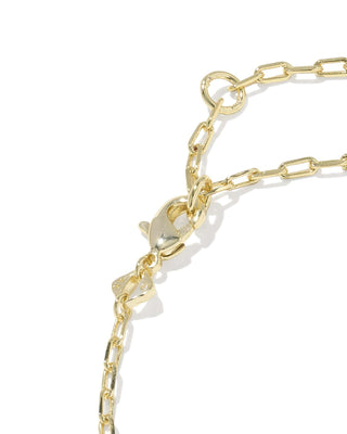 Kendra Scott Jewelry - Bracelets Elaina Luxe Gold Chain Bracelet White CZ