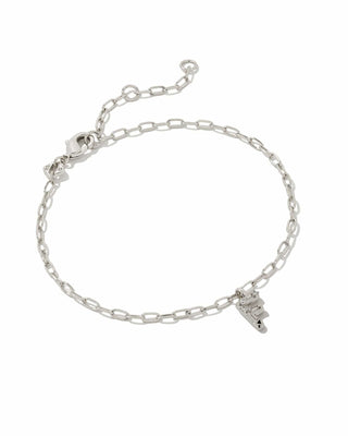 Kendra Scott Jewelry - Bracelets F Sale Crystal Letter Bracelet Delicate Bracelet Silver