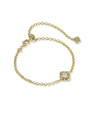 Kendra Scott Jewelry - Bracelets Mallory Crystal Gold Delicate Bracelet