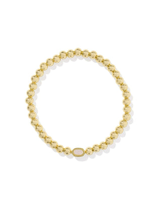 Kendra Scott Jewelry - Bracelets Mini Elaina Stretch Bracelet Gold Iridescent Druzy