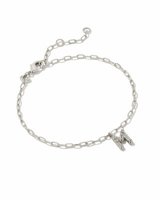 Kendra Scott Jewelry - Bracelets Sale Crystal Letter Bracelet Delicate Bracelet Silver
