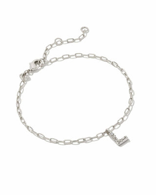 Kendra Scott Jewelry - Bracelets Sale Crystal Letter Bracelet Delicate Bracelet Silver