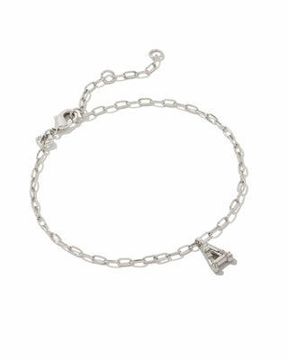 Kendra Scott Jewelry - Bracelets Sale Crystal Letter Bracelet Delicate Bracelet Silver