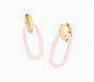 Kendra Scott Jewelry - Earrings Danielle Link Earring Rose Quartz
