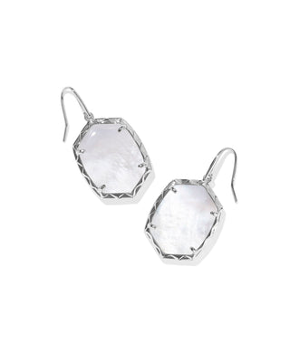 Kendra Scott Jewelry - Earrings Daphne Silver Drop Earrings Ivory MOP