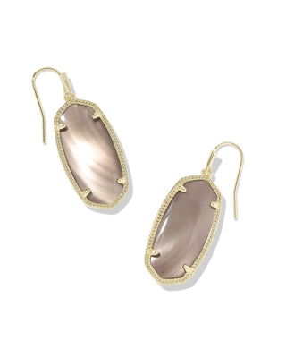 Kendra Scott Jewelry - Earrings Elle Drop Earrings Gold Taupe MOP