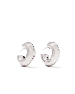 Kendra Scott Jewelry - Earrings Embry Silver Hoop Earrings