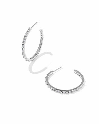 Kendra Scott Jewelry - Earrings Fate Silver Hoop Earrings