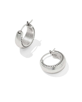 Kendra Scott Jewelry - Earrings Gabriella Vintage Silver Set of 2 Huggie Earrings