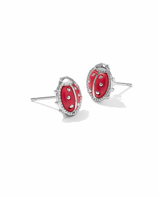 Kendra Scott Jewelry - Earrings Ladybug Silver Stud Earrings