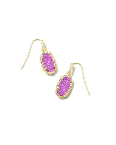 Kendra Scott Jewelry - Earrings Lee Earrings Drusy Gold Mulberry