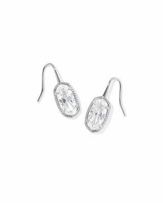 Kendra Scott Jewelry - Earrings Lee Luxe Silver Drop Earrings CZ