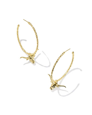 Kendra Scott Jewelry - Earrings Longhorn Gold Hoop Earrings