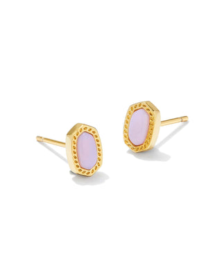Kendra Scott Jewelry - Earrings Mini Ellie Stud Earrings Gold Pink Opalite Crystal