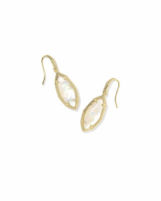 Kendra Scott Jewelry - Earrings Ophelia Gold Small Drop Earrings Iridescent Abalone