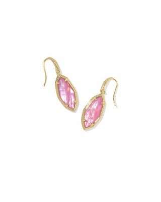Kendra Scott Jewelry - Earrings Ophelia Gold Small Drop Earrings Light Mauve Illusion