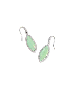 Kendra Scott Jewelry - Earrings Ophelia Silver Small Drop Earrings Mint Iridescent Abalone