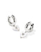 Kendra Scott Jewelry - Earrings Sasha Silver Heart Huggie Earrings Pearl