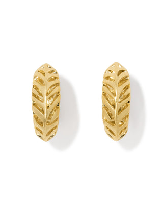 Kendra Scott Jewelry - Earrings Tiger Striped Mikki Gold Huggie