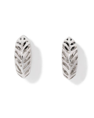 Kendra Scott Jewelry - Earrings Tiger Striped Mikki Silver Huggie