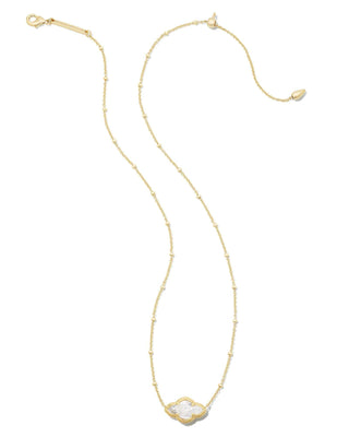Kendra Scott Jewelry - Necklaces Abbie Pendant Necklace Ivory MOP Gold