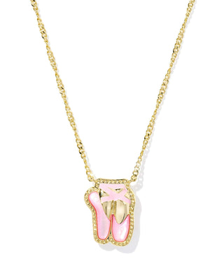 Kendra Scott Jewelry - Necklaces Ballet Gold Blush Mother of Pearl Short Pendant Necklace