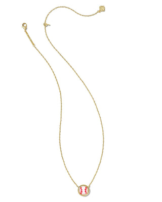 Kendra Scott Jewelry - Necklaces Baseball Gold Short Pendant Necklace