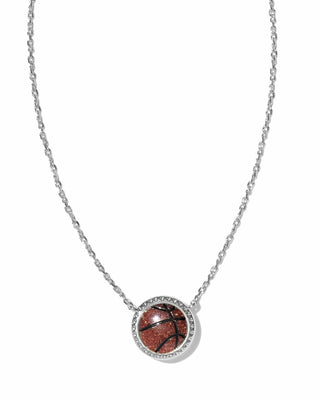 Kendra Scott Jewelry - Necklaces Basketball Silver Short Pendant Necklace