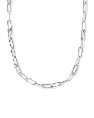 Kendra Scott Jewelry - Necklaces Bella Silver Chain Necklace CZ