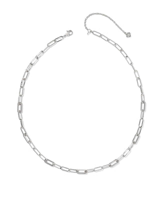 Kendra Scott Jewelry - Necklaces Bella Silver Chain Necklace CZ