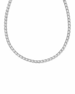 Kendra Scott Jewelry - Necklaces Bella Silver Tennis Necklace CZ