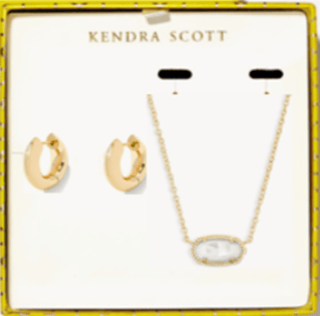 Kendra Scott Jewelry - Necklaces Boxed Elisa Mikki Gift Set Ivory MOP Gold Or Silver