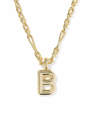 Kendra Scott Jewelry - Necklaces Bubble Letter B Gold Short Pendant