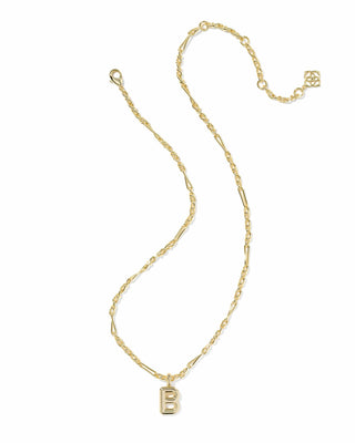 Kendra Scott Jewelry - Necklaces Bubble Letter B Gold Short Pendant