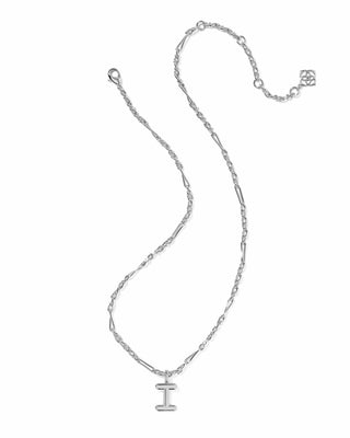 Kendra Scott Jewelry - Necklaces Bubble Letter I Silver Short Pendant