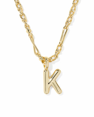 Kendra Scott Jewelry - Necklaces Bubble Letter K Gold Short Pendant