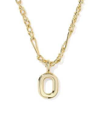 Kendra Scott Jewelry - Necklaces Bubble Letter O Gold Short Pendant
