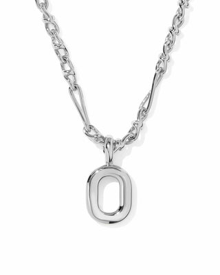 Kendra Scott Jewelry - Necklaces Bubble Letter O Silver Short Pendant