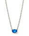Kendra Scott Jewelry - Necklaces Cailin Blue Violet Crystal Pendant Necklace Silver