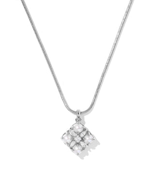 Kendra Scott Jewelry - Necklaces Dira Pearl Silver Short Pendant